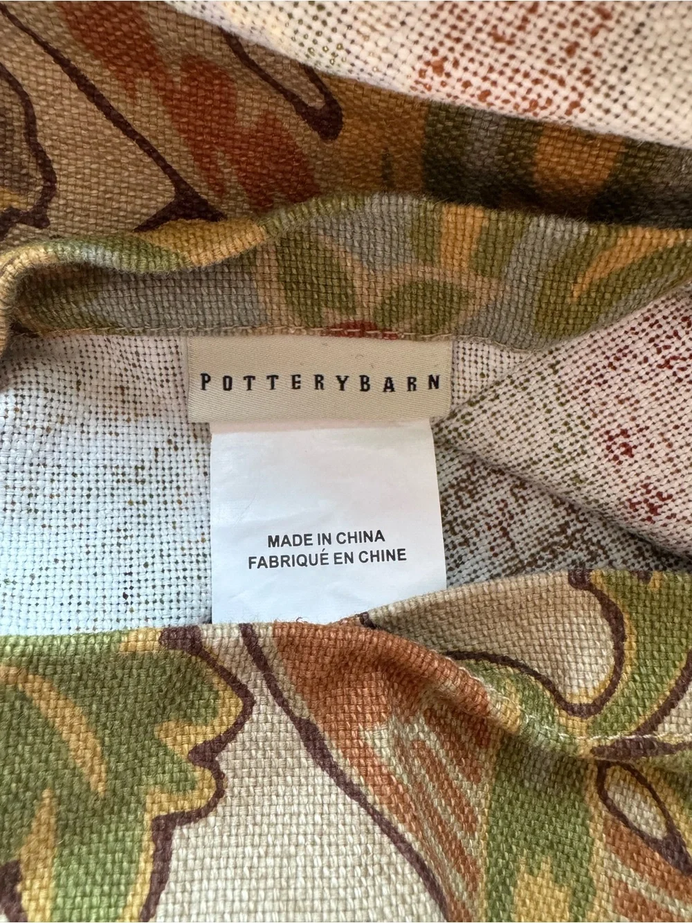 Pottery Barn Simone KING Linen Cotton Duvet Cover + (2) Standard Shams